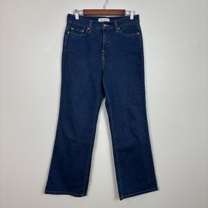 Levis Jeans Womens 10S Blue 512 Perfectly Slimming Boot Cut Mid Rise Denim